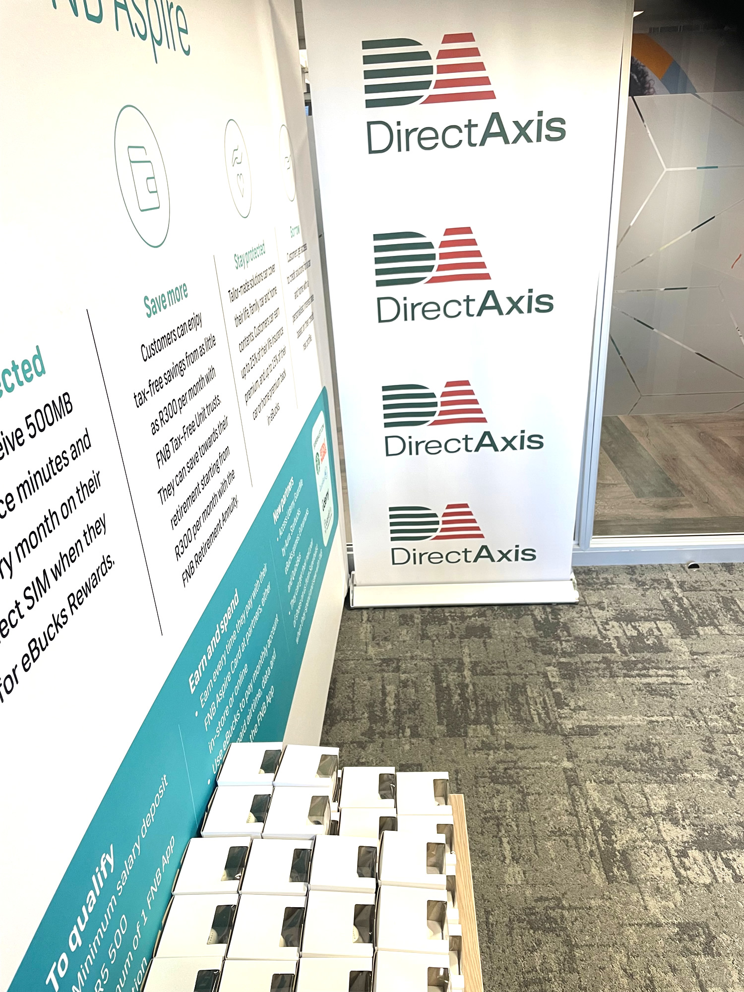 Direct Axis branded cupcakes Direct Axis branded cupcakes